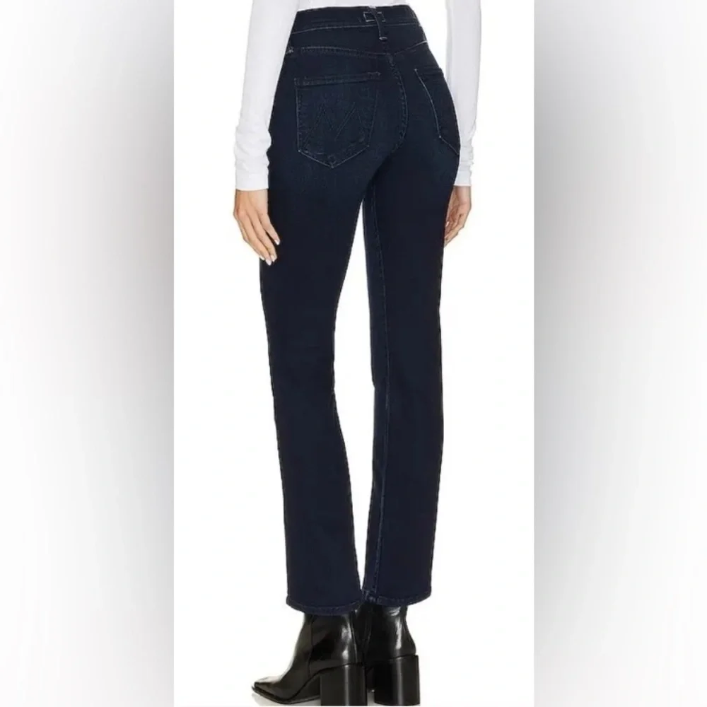 Mother The Mid Rise Rider Ankle Jeans in Karaoke in Kyoto Size 30 Dark Wash - Picture 3 of 10